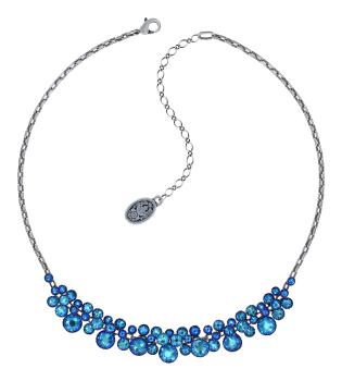 Blue - Water Cascade necklace - Konplott